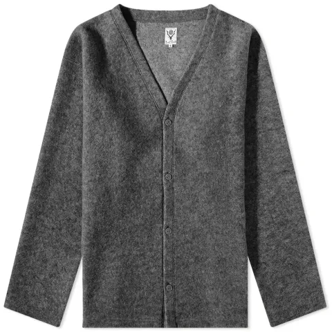 Boiled Wool Cardigan