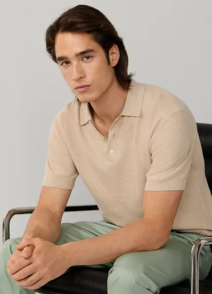 Classic Fit Short Sleeve Knit Polo