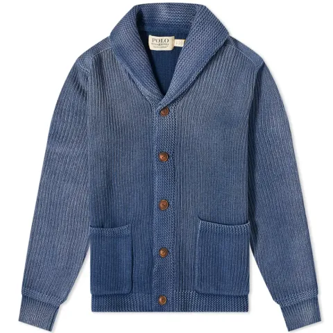 Washed Shawl Cardigan