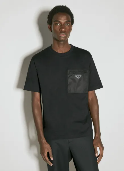 Re-Nylon Pocket Jersey T-Shirt