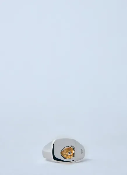 Small Mined Ring Diamond