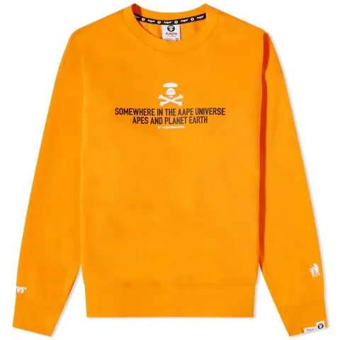 AAPE Bones Crew Sweat