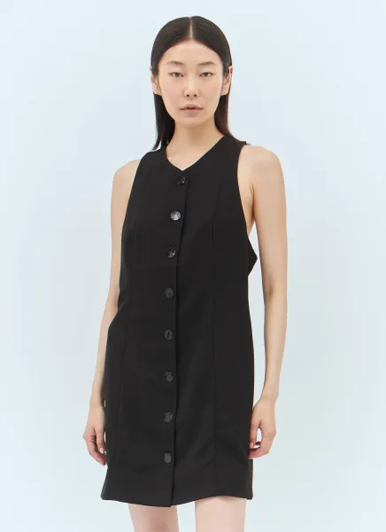 Twill Suiting Mini Dress