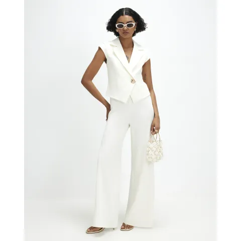 River Island Cap Sleeve Jumpsuit