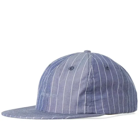 6 Panel Fine Stripe Cap