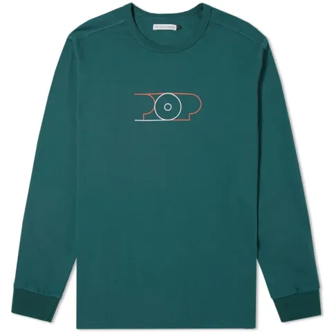 Long Sleeve Lines Logo Tee