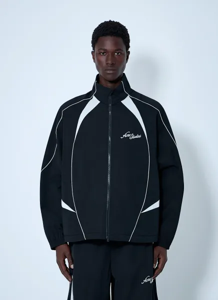 High-Neck Zip Jacket