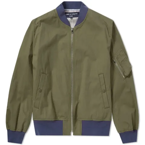 Comme des Garcons Homme Weather Cloth Bomber Jacket