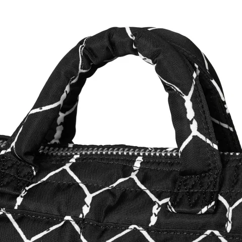Fence Print Helmet Bag