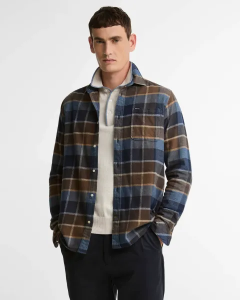 BARBOUR Copswell Relaxed Long-Sleeved Shirt
