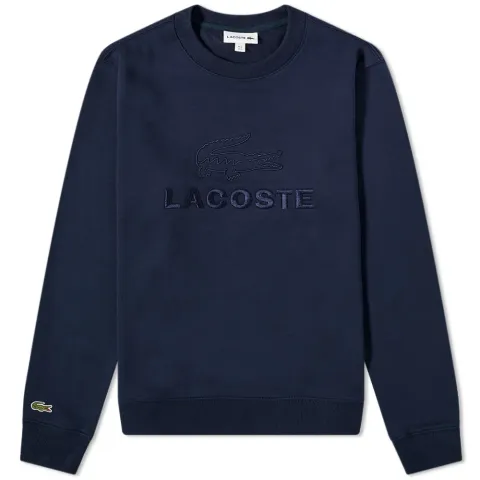 Embroidered Logo Crew Sweat