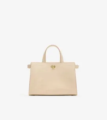 Small Cotswolds Tote in Soap beige - Women, Leather