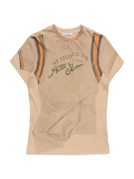 Women Graphic T-Shirt Sand Beige