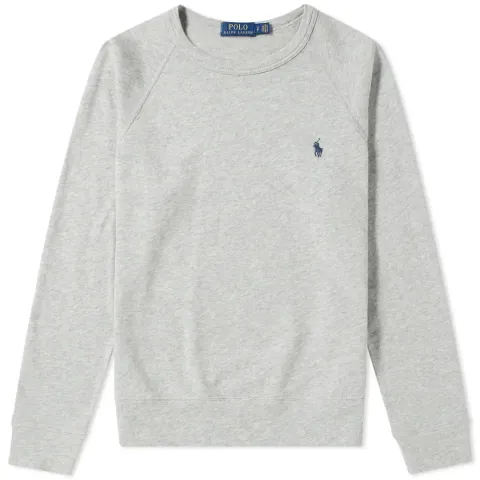 Washed French Terry Crew Sweat
