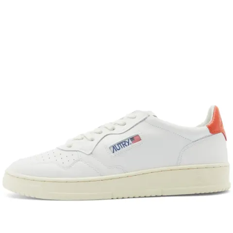 01 Low Leather Sneaker
