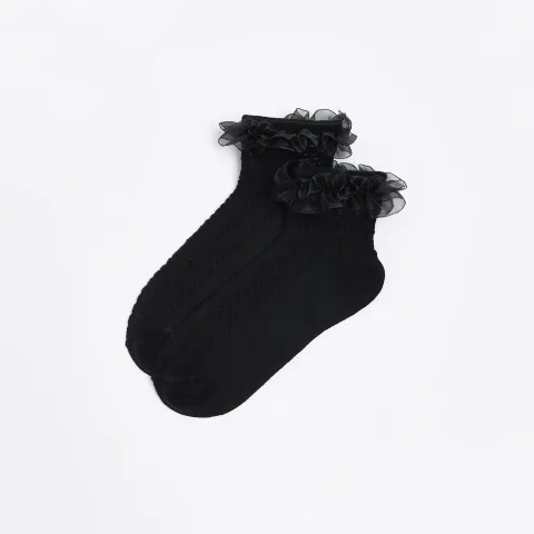 River Island Frill Ankle Socks