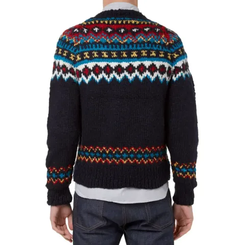 Fair Isle Pullover Knit