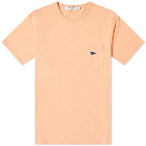 Maison Kitsuné Navy Fox Patch T-Shirt