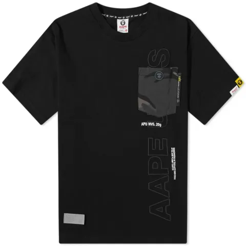 AAPE Washed Camo Pocket T-Shirt