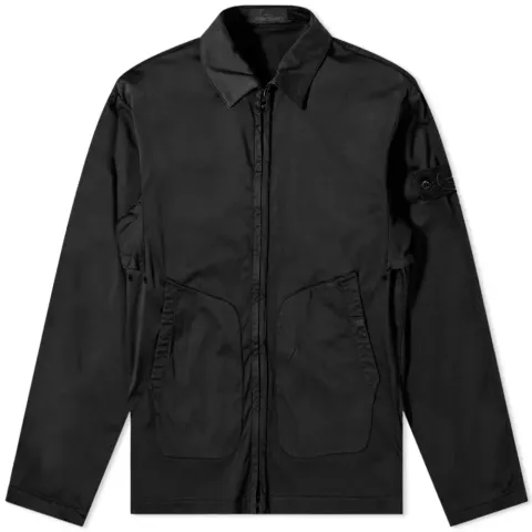 Ghost Stretch Cotton Shirt Jacket