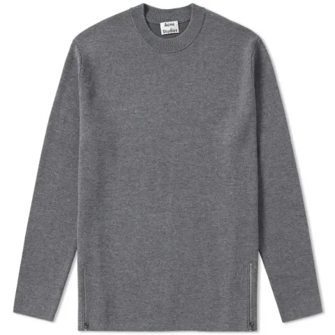 Kicha Zip Crew Knit