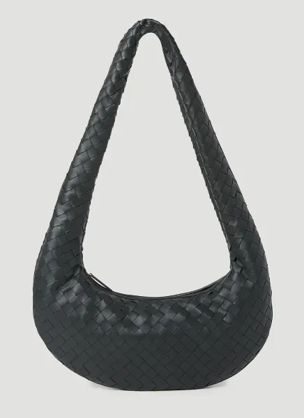 Intrecciato Leather Crossbody Bag