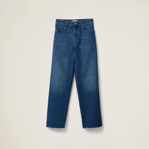 Five-pocket denim jeans