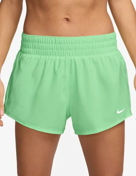 Nike One Dri-FIT High Waisted 2-in-1 Shorts Light Green