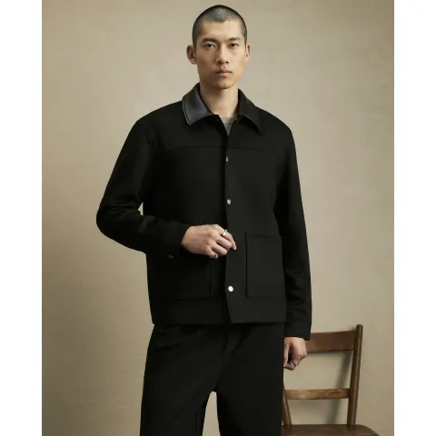 River Island Faux Suede Overshirt