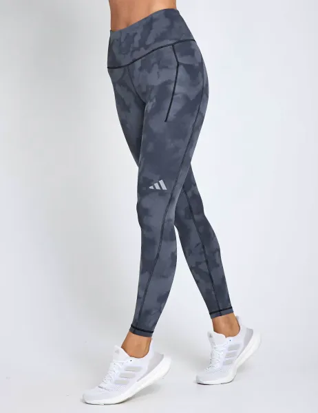 Adidas Climacool Printed High Waisted 7/8 Leggings Black