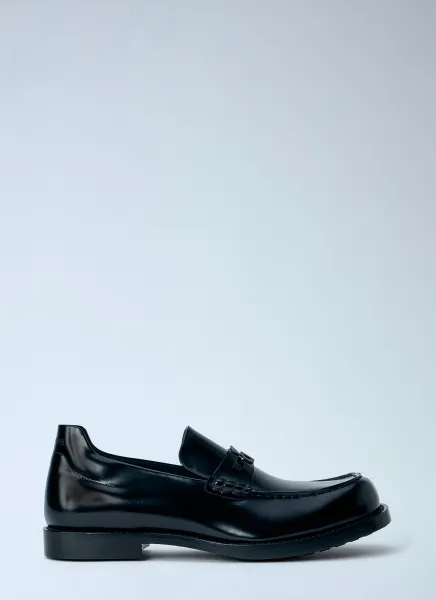 Balenciaga Comfy Leather Loafers