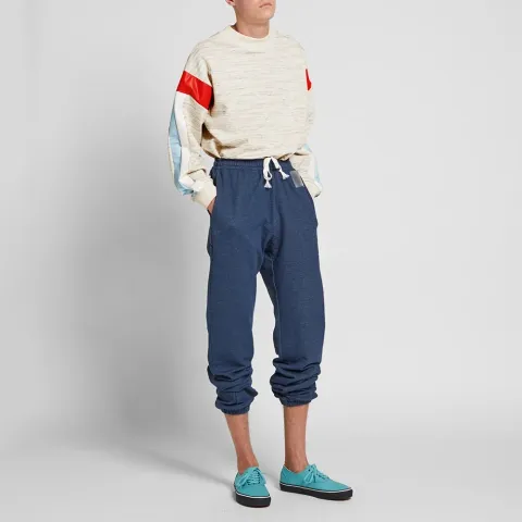 Marl Combo Crew Sweat
