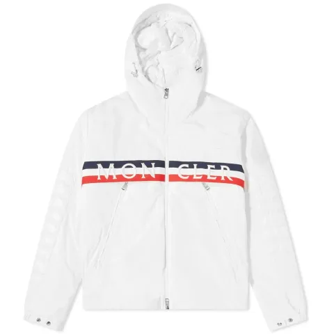 Olargues Tricolore Logo Hooded Jacket