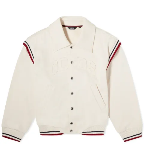 Jersey Logo Bomber Jacket