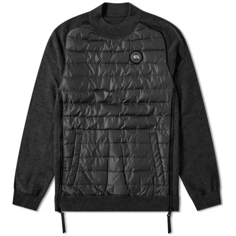 Black Label Hybridge Knit Reversible Pullover