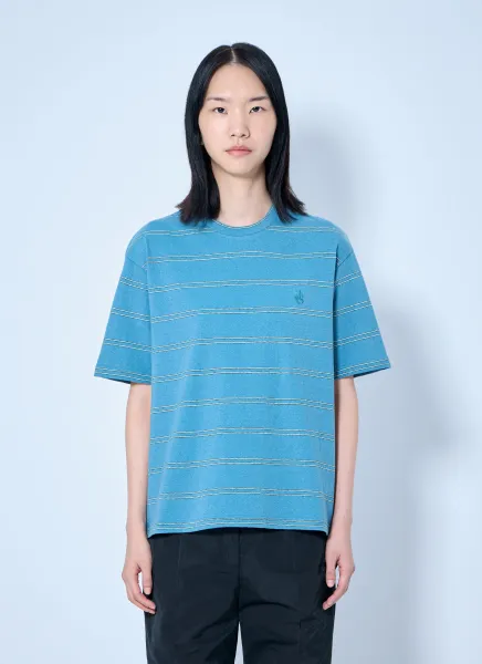Striped Crewneck T-Shirt