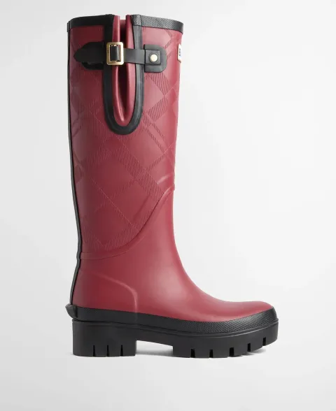 Leighton Tartan Wellingtons