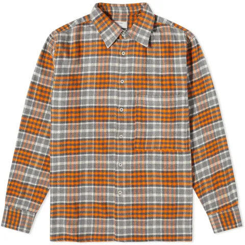 Brushed Flannel Square Pocket Shirt