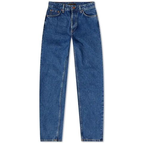 Nudie Jeans Breezy Brit High Waist Slim Leg Jeans