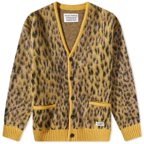 Type 1 Leopard Mohair Cardigan