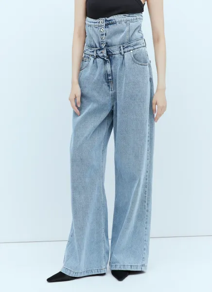 Extended Waistband Jeans