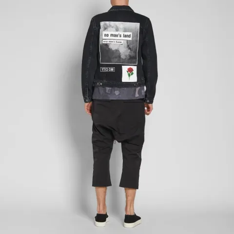 x Travis Scott Smoke Patch Denim Jacket