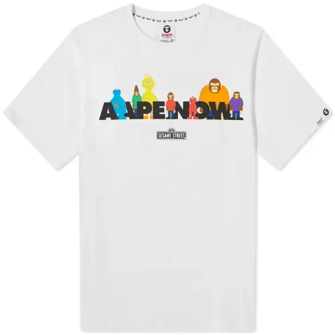 AAPE x Sesame Street AAPE Head Sesame Street T-Shirt