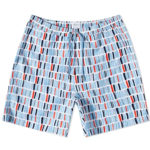 Tile Print Swim Shorts