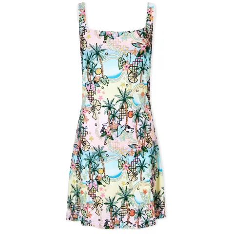 Carla Palma Print Mini Dress