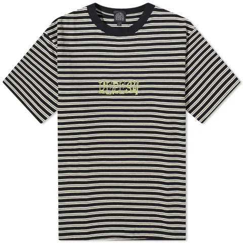 Stripe Stamp T-Shirt