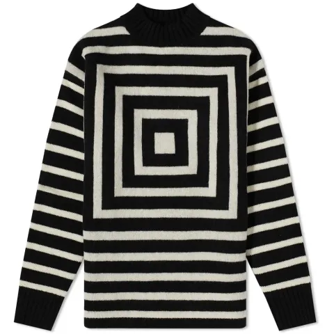 Levi's Vintage Clothing Geometric Mock Neck Knit