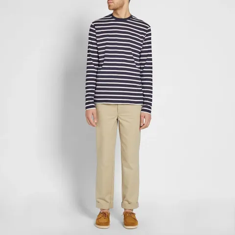 Long Sleeve Breton Stripe Tee