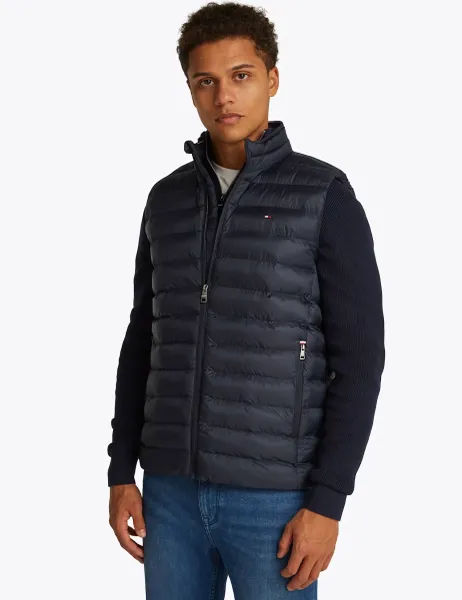 Tommy Hilfiger Packable Quilted Gilet Navy