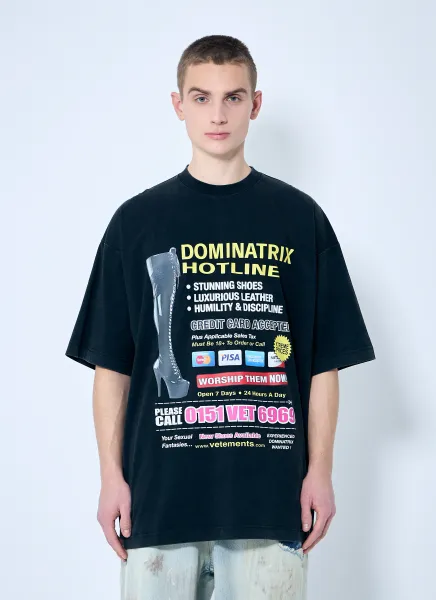 Dominatrix Hotline Oversized T-Shirt